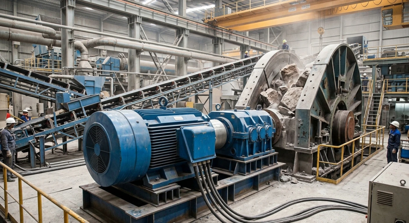 industrial motor driving machine