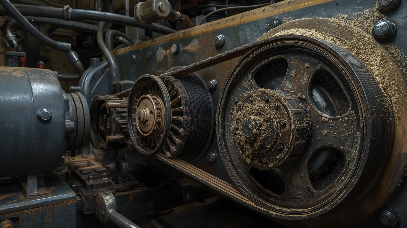 common pulley mistakes in industrial belt drive system