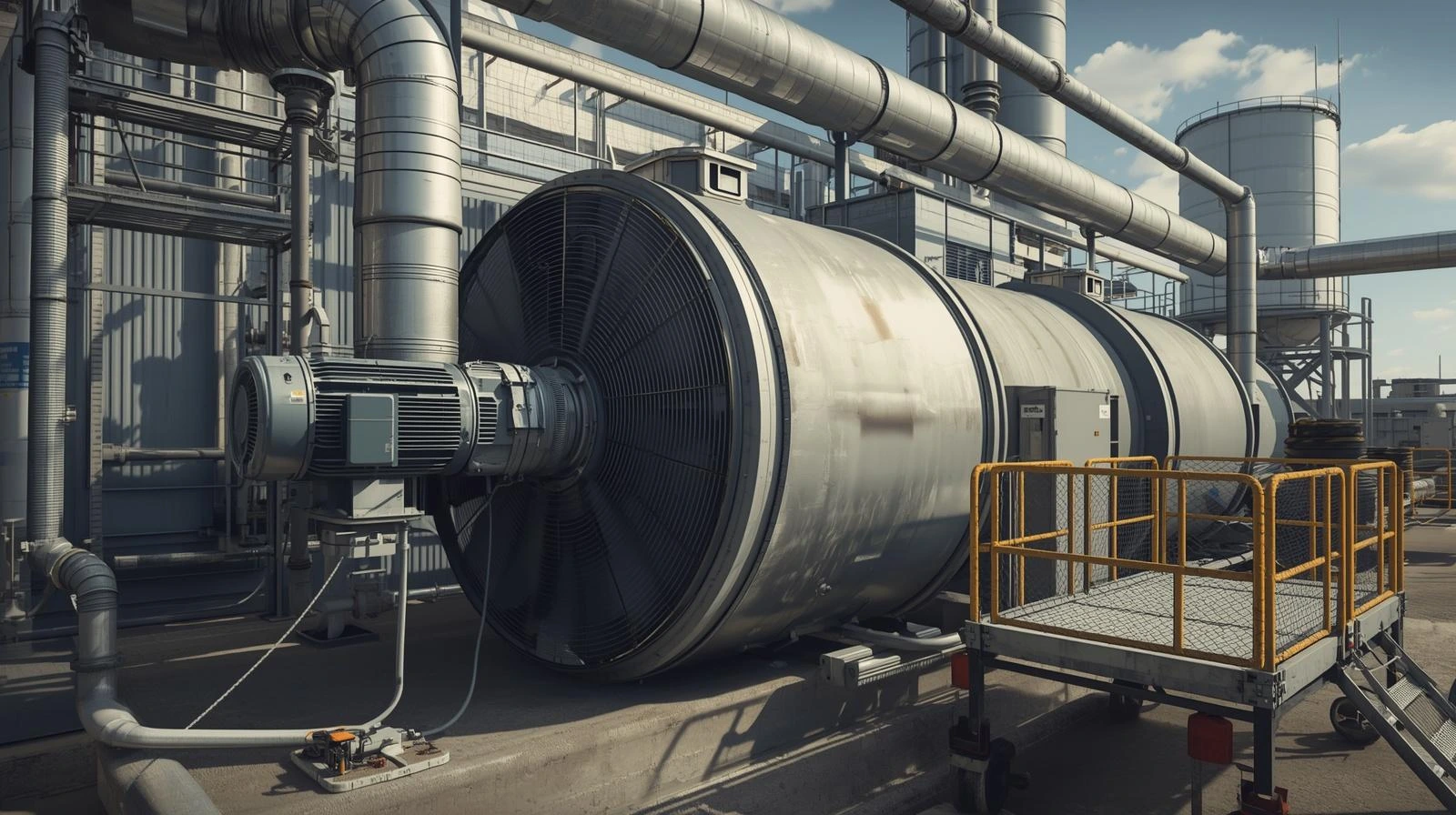 fan speed vs airflow industrial hvac system