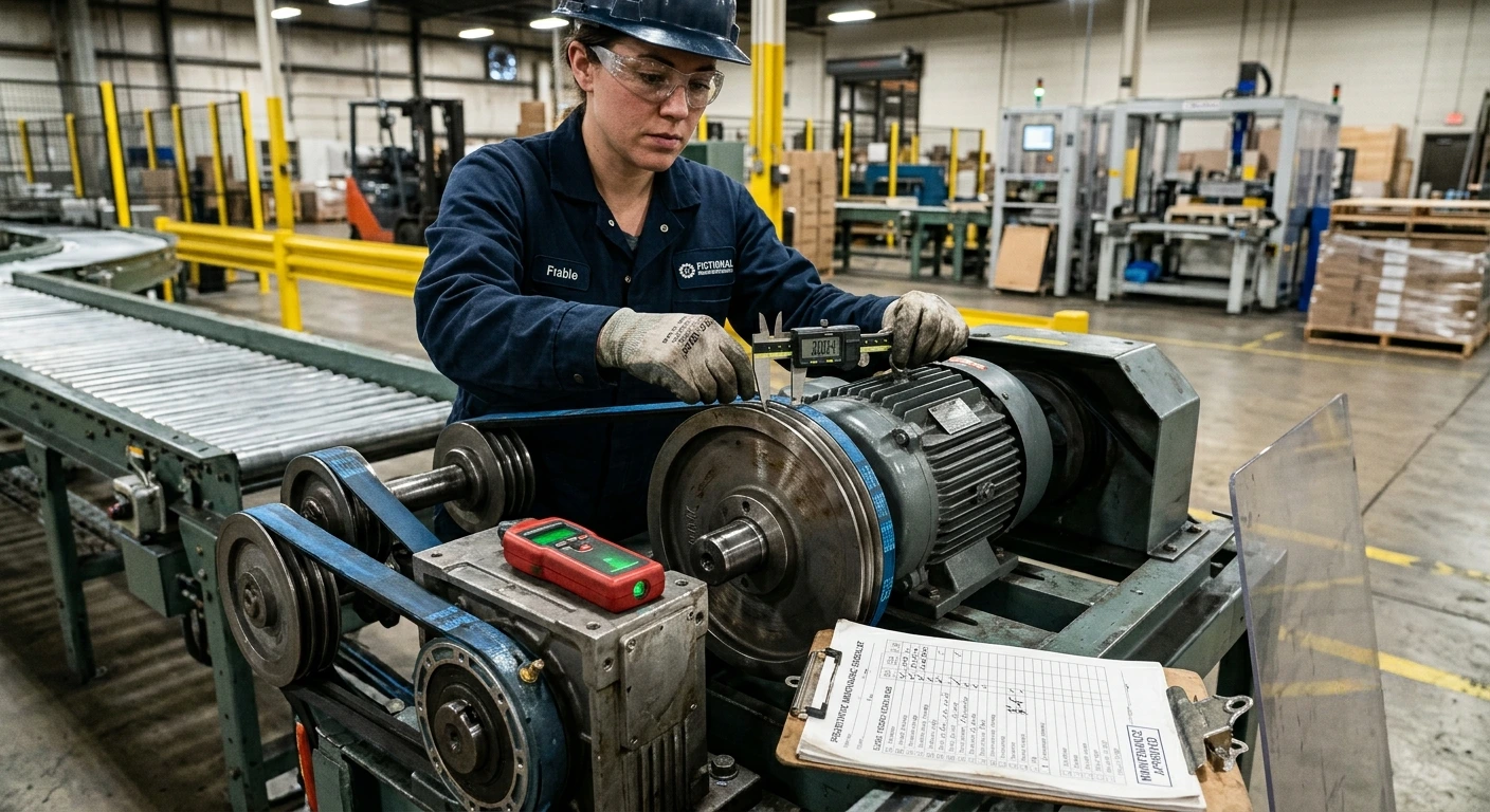 maintenance engineer increasing rpm using pulley modifications during industrial equipment upgrade